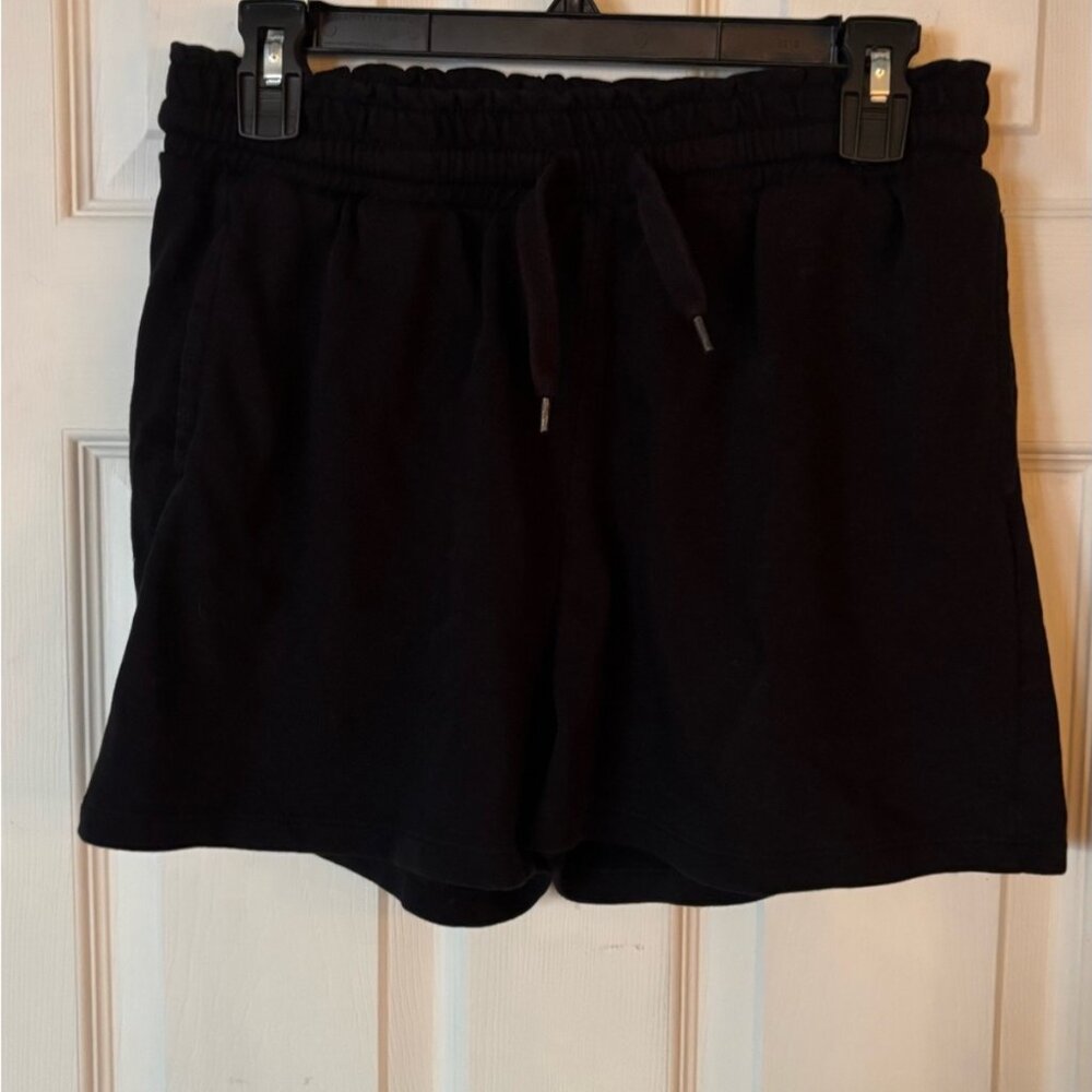 Black Sweatshorts - originally 13.00